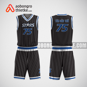 Mẫu quần áo bóng rổ tự thiết kế đẹp Stars ABR3