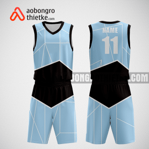 Mẫu quần áo bóng rổ thiết kế màu xanh đen ABR270