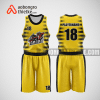 Mẫu đồng phục bóng rổ thiết kế màu vàng DRX ABR64