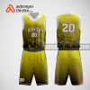 Mẫu quần áo bóng rổ thiết kế màu đen vàng dragon ABR190
