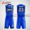 Mẫu quần áo bóng rổ thiết kế màu xanh blue ABR88