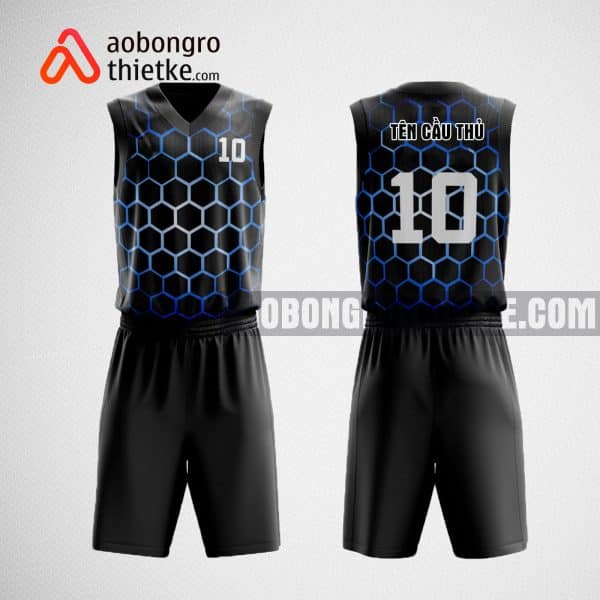 Mẫu quần áo bóng rổ thiết kế tại đen black wing ABR474