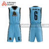 Mẫu áo bóng rổ thiết kế Black Bears màu xanh da trời ABR615