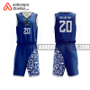 Mẫu áo bóng rổ thiết kế đội tuyển xanh dương ABR614