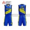 Mẫu quần áo bóng rổ Đại học Bình Dương màu xanh chất lượng nhất ABR704