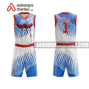 Mẫu quần áo bóng rổ Đại học Công nghệ Sài Gòn màu xanh độc nhất ABR692
