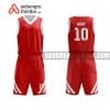 Mẫu quần áo bóng rổ Đại hoc Duy Tân màu đỏ mới nhất ABR639