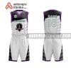 Mẫu quần áo bóng rổ Học viện Hành chính Quốc gia màu trắng lấy ngay ABR710