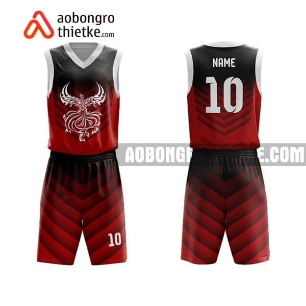 Mẫu quần áo bóng rổ Học viện Ngân hàng màu nâu lạ nhất ABR678