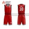 Mẫu quần áo bóng rổ Học viện Tài chính màu đỏ yêu thích nhất ABR683
