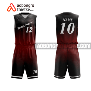 Mẫu quần áo bóng rổ THPT Chu Văn An màu nâu gần đây ABR777