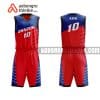 Mẫu quần áo bóng rổ THPT Chuyên Hà Nam màu đỏ lạ nhất ABR738