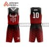 Mẫu quần áo bóng rổ THPT Chuyên Nguyễn Bỉnh Khiêm màu nâu mới nhất ABR744