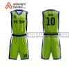 Mẫu quần áo bóng rổ THPT Chuyên Nguyễn Bỉnh Khiêm màu xanh lá hot nhất ABR772