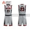Mẫu quần áo bóng rổ THPT Chuyên Phan Bội Châu màu trắng đẹp nhất ABR721