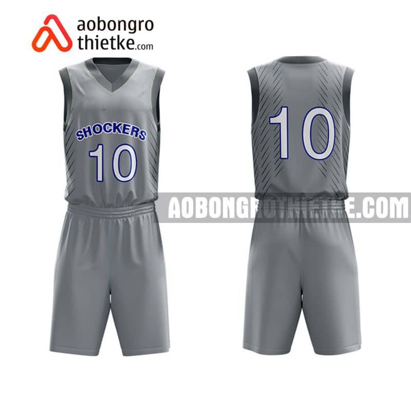 Mẫu quần áo bóng rổ THPT Đại An màu tím chất lượng nhất ABR884