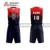 Mẫu quần áo bóng rổ THPT Hòn Gai màu tím chính hãng ABR895