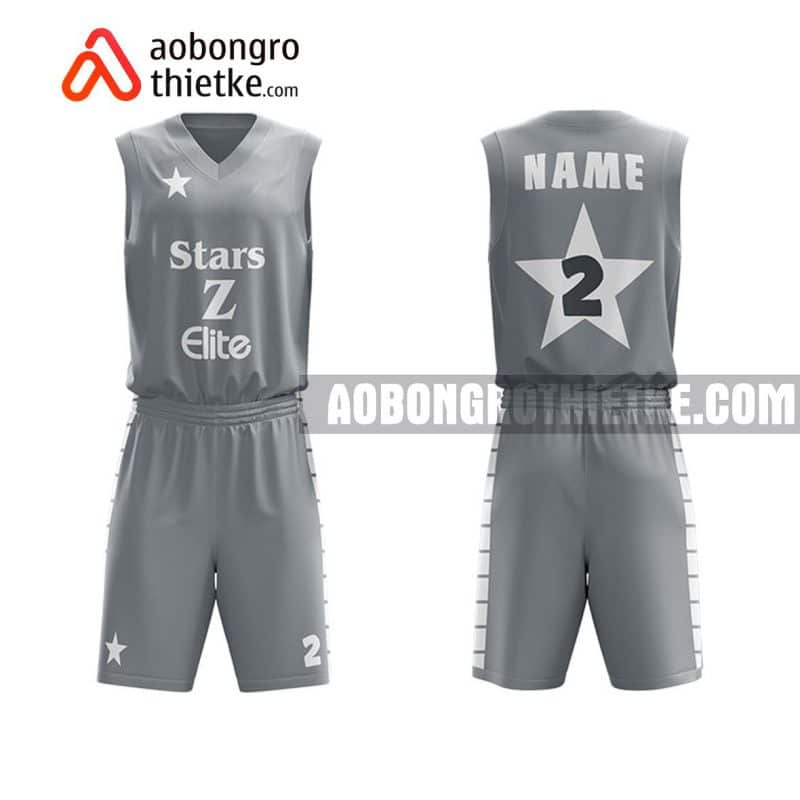 Mẫu quần áo bóng rổ THPT Lê Hồng Phong màu đen lạ nhất ABR723