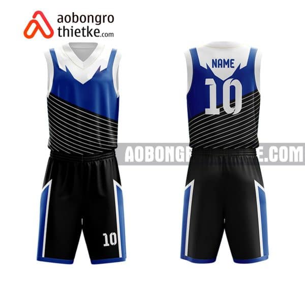 Mẫu quần áo bóng rổ THPT Long Khánh màu đỏ chất lượng nhất ABR914