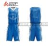Mẫu quần áo bóng rổ THPT Mạc Đĩnh Chi màu xanh uy tín nhất ABR868
