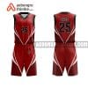 Mẫu quần áo bóng rổ THPT Nam Duyên Hà màu đỏ rẻ nhất ABR859