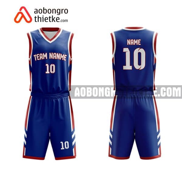 Mẫu quần áo bóng rổ THPT Nam Sách màu tím mua nhiều nhất ABR840