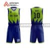 Mẫu quần áo bóng rổ THPT Ngô Gia Tự màu xanh lá mua nhiều nhất ABR915