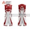 Mẫu quần áo bóng rổ THPT Nguyễn Trãi màu đỏ lạ nhất ABR903