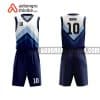 Mẫu quần áo bóng rổ THPT Phủ Lý A màu xanh tốt nhất ABR891
