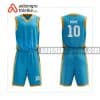 Mẫu quần áo bóng rổ THPT Thái Phiên màu xanh đẹp nhất ABR781