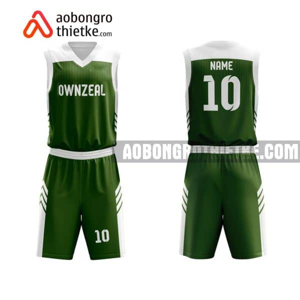 Mẫu quần áo bóng rổ THPT Thanh Liêm A màu xanh uy tín nhất ABR913
