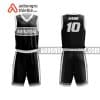 Mẫu quần áo bóng rổ THPT Trần Cao Vân màu đen chất lượng nhất ABR899