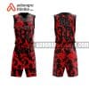 Mẫu quần áo bóng rổ THPT Trần Phú màu đỏ mua nhiều nhất ABR870