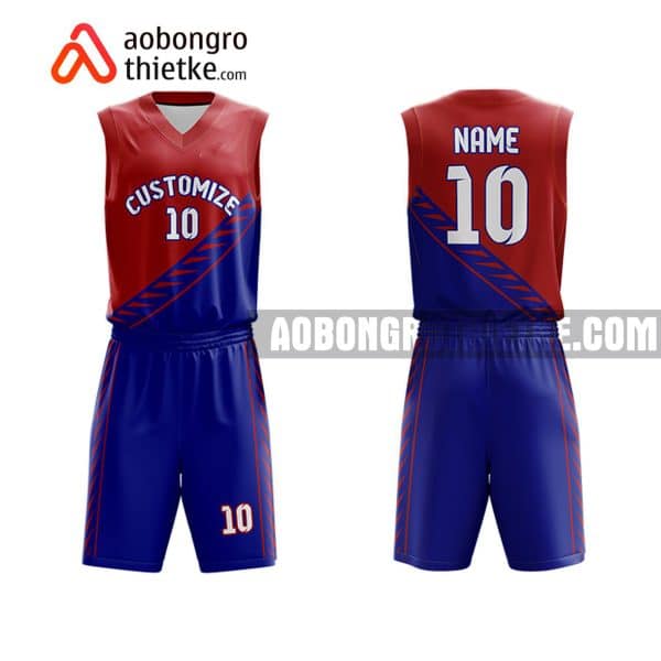 Mẫu quần áo bóng rổ THPT Xuân Trường A màu xanh chính hãng ABR880