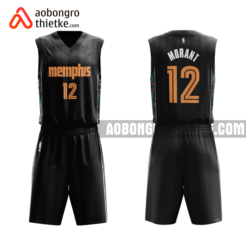 Mẫu quần áo Đội Bóng rổ Memphis Grizzlies NBA sân nhà 2021 thiết kế ABR923