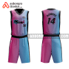 Mẫu quần áo Đội Bóng rổ Miami Heat NBA màu hồng sân nhà 2021 ABR921