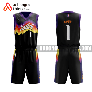 Mẫu quần áo Đội Bóng rổ Phoenix Suns NBA thiết kế ABR921