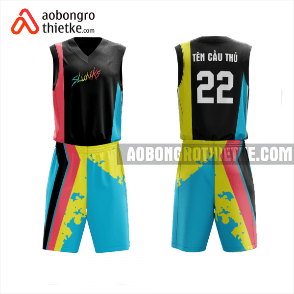 Mẫu quần áo Đội bóng rổ Slunks Basketball thiết kế ABR931