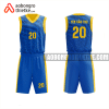 Mẫu đồ bóng rổ Trường THPT Trung Phú màu xanh dương thiết kế ABR1034